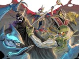 Gambar sampul Komik Superhero Nusa V dari Indonesia Rilis di Asia Tenggara