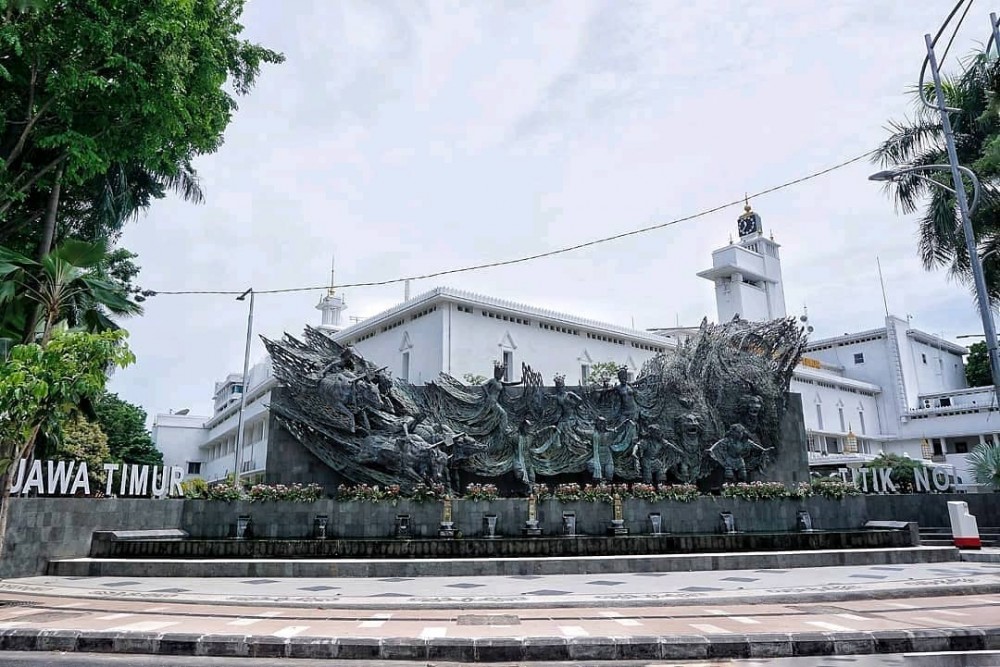 Tugu Titik Nol Surabaya Wisata Foto Foto Baru Di Surabaya
