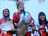 Gambar sampul PON XIX Jawa Barat 2016 : Papua Raih Emas di Cabor Selam Kolam 100 M Bifins Putri