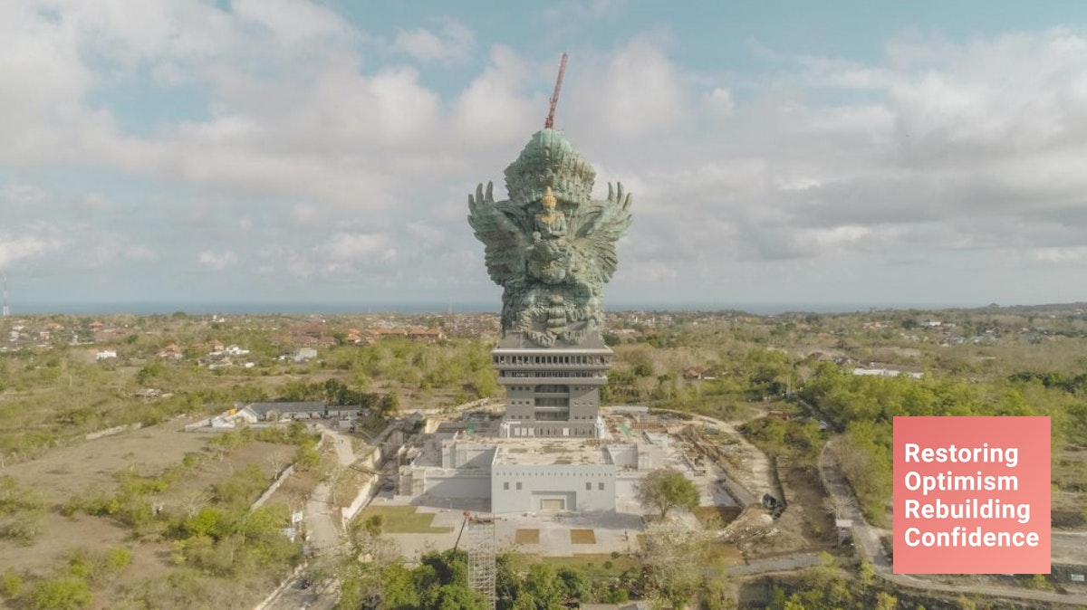 Akhirnya Patung Tertinggi di Indonesia Ini Selesai 
