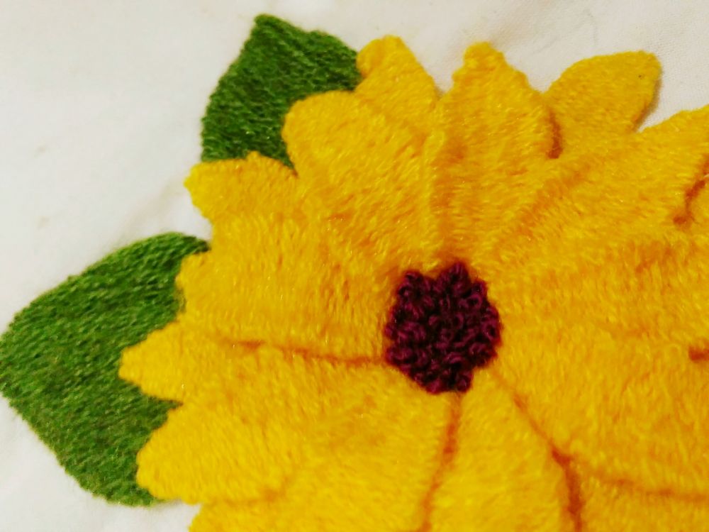 Paling Bagus 10 Gambar  Sulaman  Bunga  Yang  Mudah  Koleksi  