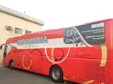 Gambar sampul Begini Penampakan Promosi Indonesia pada Angkutan Bus Jamaah Haji