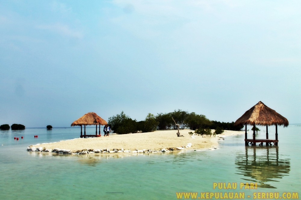 Pulau Pari Pantai Yang Indah Yang Di Kenal Dengan Pantai Pasir Perawan