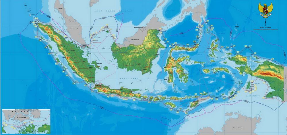 85 Koleksi Gambar Keren Peta Indonesia Gratis