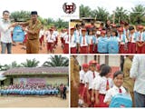 Gambar sampul Keceriaan Anak-Anak Sekolah Dasar di Desa Sikara-kara menerima bantuan perlengkapan sekolah dari The School Projects