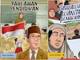 Gambar sampul Belajar Sejarah di Komik Pahlawan Nasional