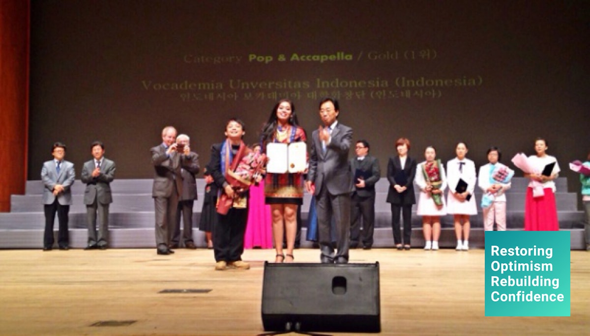 Vocademia UI Menang Emas di Busan Choral Festival & Competition, Korsel