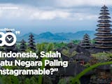 Gambar sampul Indonesia di Lima Besar Dunia Negara Paling Instagramable