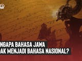 Gambar sampul Mengapa Bahasa Jawa Tak Jadi Bahasa Nasional?