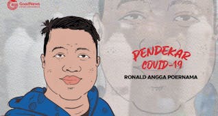 Gambar sampul Ronald Angga, Gratis Pinjamkan Tabung Oksigen Bagi yang Membutuhkan